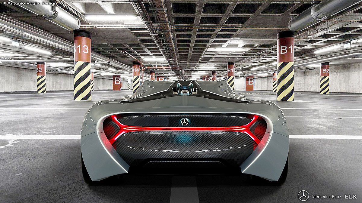 Elk，Benz，Elk electric vehicle，conceptual design，